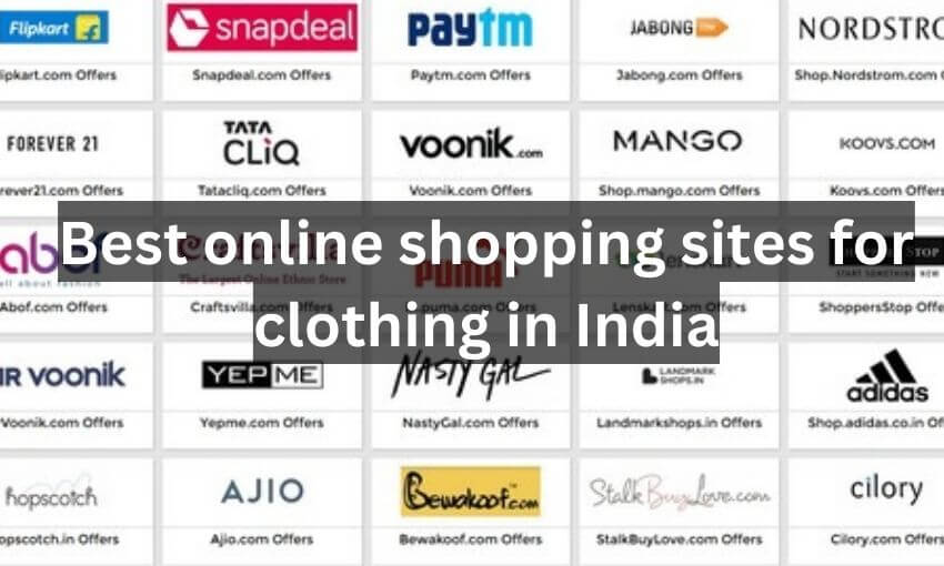 Best online shopping sites for clothing in India - Citydata.co.in